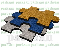 61006 - 04 Kauçuk Karo Puzzle Modeli Özel Renkler